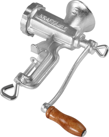 Masina tocat carne manuala nr 5 fonta galvanizata site 3 5 8mm palnii carnati (KD4190) [10]