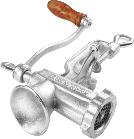 Masina tocat carne manuala nr 5 fonta galvanizata site 3 5 8mm palnii carnati (KD4190) [11]
