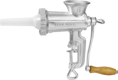 Masina tocat carne manuala nr 8 fonta galvanizata site 3 5 8mm palnii carnati (KD4191) [13]