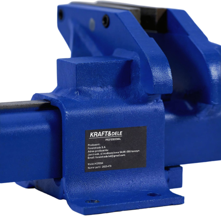 Menghina banc 100 mm, corp fonta, falci inlocuibile otel, baza fixa, 7.6 kg (KD5994) [9]