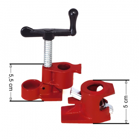 Menghina clema tamplarie prelucrare lemn teava tub 3/4" (TA1110) [7]