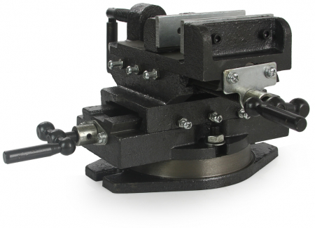 Menghina cu reglare in cruce rotativa 100mm, transversal, 2 axe de ghidare (M36090) [3]