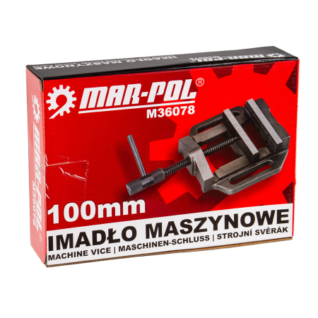 Menghina de masina 100 mm pentru masina de gaurit, fixare sigura a pieselor (M36078) [6]
