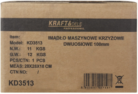 Menghina reglabila in cruce rotativa 100mm (KD3513) [15]