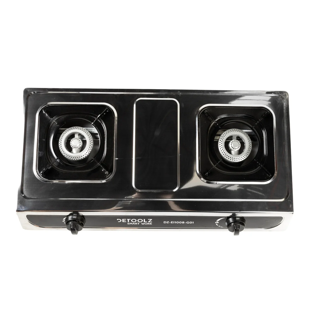 Mini aragaz portabil 5.6kw 2 ochiuri piezo (DZ-EI1008-G01) [1]