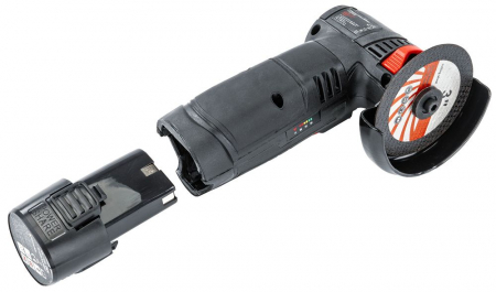 Mini flex polizor unghiular 76mm 12V 2 x 2Ah fara perii (RTSZK0134) [4]