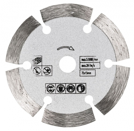 Mini flex polizor unghiular 76mm 12V 2 x 2Ah fara perii (RTSZK0134) [14]