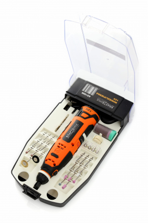 Mini freza electrica 12V 55 piese 25000 rpm (KD1669) [1]