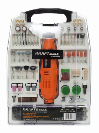 Polizor mini - Mini freza electrica 270W 235 piese 32500 rpm (KD10245)