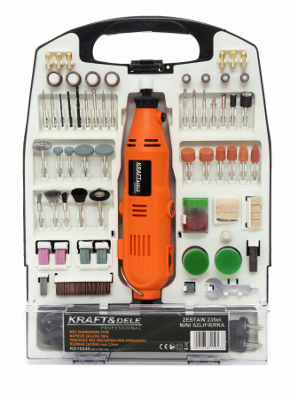 Mini freza electrica 270W 235 piese 32500 rpm (KD10245) [1]