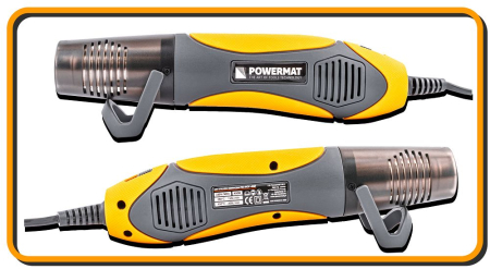 Mini pistol aer cald 450W cu 2 trepte temperatura si accesorii PM1405 (PM-MOP-450T) [18]