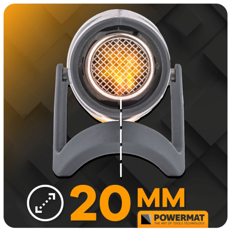 Mini pistol aer cald 450W cu 2 trepte temperatura si accesorii PM1405 (PM-MOP-450T) [14]