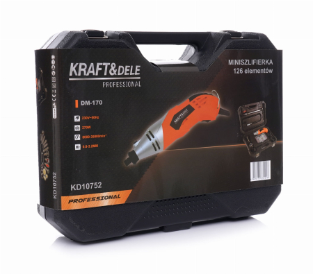 Mini polizor portabil 270 W 126 accesorii (KD10752) [10]