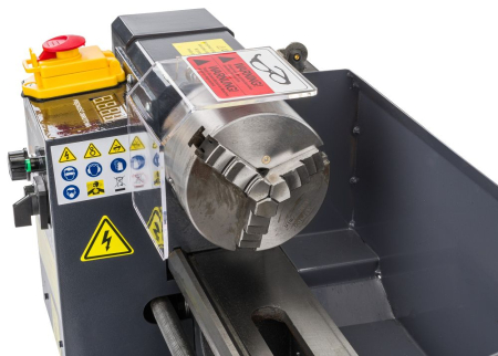 Mini strung pentru metal 550W, distanta intre varfuri 350mm, turatie variabila PM1314 (PM-MTM-550T) [6]