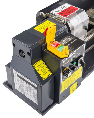 Mini strung pentru metal 550W, distanta intre varfuri 350mm, turatie variabila PM1314 (PM-MTM-550T) [10]