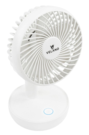 Mini ventilator portabil cu acumulator USB 1200mAh 3 viteze si inclinare reglabila (VELWEBS0012) [1]