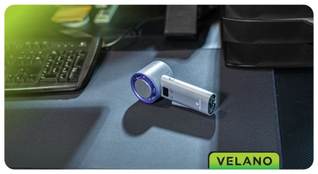 Mini ventilator portabil viteza reglabila 1-100% acumulator 4000mAh (VELWEBR0006) [10]