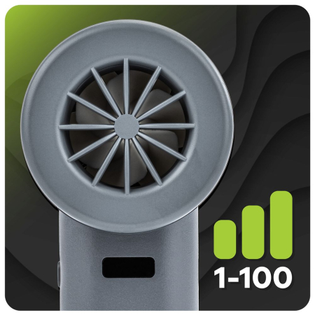 Mini ventilator portabil viteza reglabila 1-100% acumulator 4000mAh (VELWEBR0006) [12]