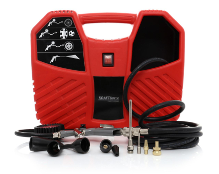 Minicompresor compresor fara ulei 1100W 8 bari 230V 180Lmin (KD429) [1]