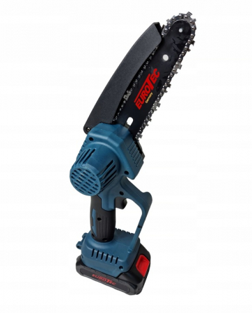 Minidrujba fierastrau drujba electrica baterii 2 baterii 21V 2Ah 2 lanturi 2 lame (CCS21-EU) [9]