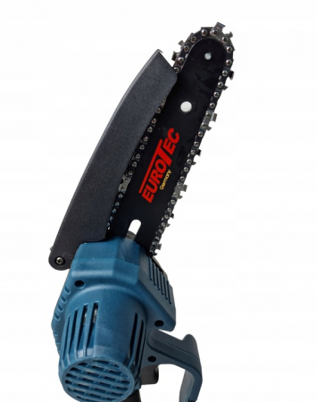 Minidrujba fierastrau drujba electrica baterii 2 baterii 21V 2Ah 2 lanturi 2 lame (CCS21-EU) [3]