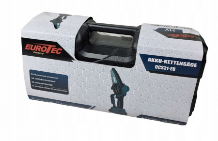 Minidrujba fierastrau drujba electrica baterii 2 baterii 21V 2Ah 2 lanturi 2 lame (CCS21-EU) [6]