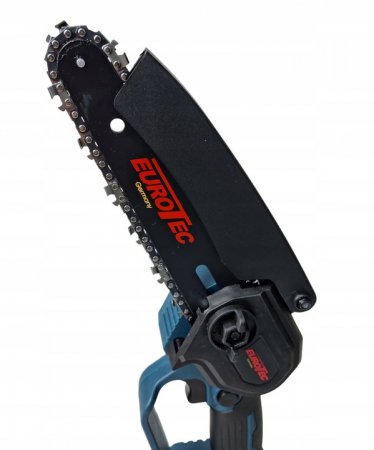 Minidrujba fierastrau drujba electrica baterii 2 baterii 21V 2Ah 2 lanturi 2 lame (CCS21-EU) [4]