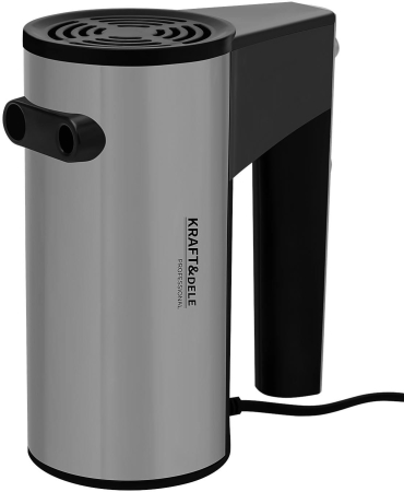 Mixer de mana 1000W cu 5 viteze si functie turbo cu teluri si carlige aluat (KD4142) [2]