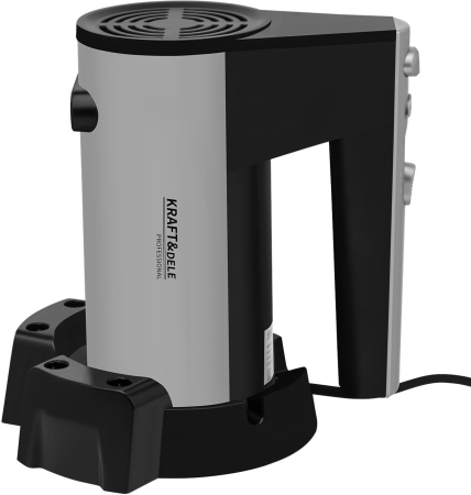 Mixer de mana 1000W cu 5 viteze si functie turbo cu teluri si carlige aluat (KD4142) [4]