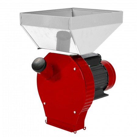 Moara electrica 3900W 3.9kW 4 site sac pensula + suport metalic cereale uruiala boaba cuva extra mare (350E+) [9]