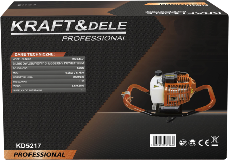 Motoburghiu foreza pamant gheata 6.7CP (KD5217) [11]