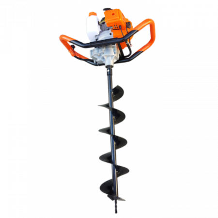 Motoburghiu foreza pamant gheata 6CP + 3 burghie + prelungitor 50cm (MX564+100 150 200+) [3]