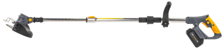 Motocoasa cu acumulator 21V, 2x4Ah, cu roti, 1000W, 150mm, cu lame si fir de taiere PM1329 (PM-PKA-4AHM) [16]