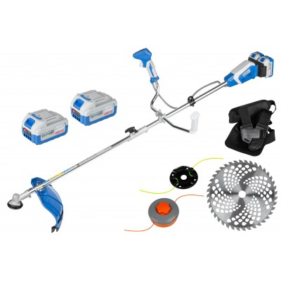 Motocoasa cu acumulator 42V, motor fara perii, diametru de taiere 380 mm, 2 acumulatori 4Ah (ECCGTBH-42V) [1]