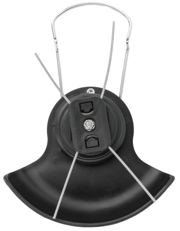 Motocoasa electrica 1000W cu 2 acumulatori 2Ah, roti si disc taiere PM1328 (PM-PKA-2AHM) [8]