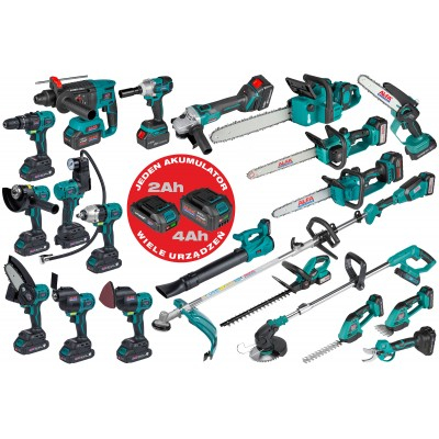 Motocoasa pe acumulator 21V 4Ah disc 255 mm fir 380 mm (ALCGTBH-21V) [2]