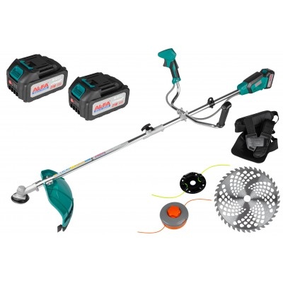 Motocoasa pe acumulator 21V 4Ah disc 255 mm fir 380 mm (ALCGTBH-21V) [11]