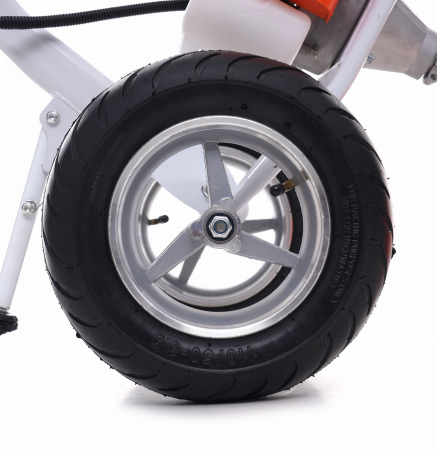 Motocoasa pe roti cu manere si suport benzina 5.2CP 2 timpi (KD5043) [7]