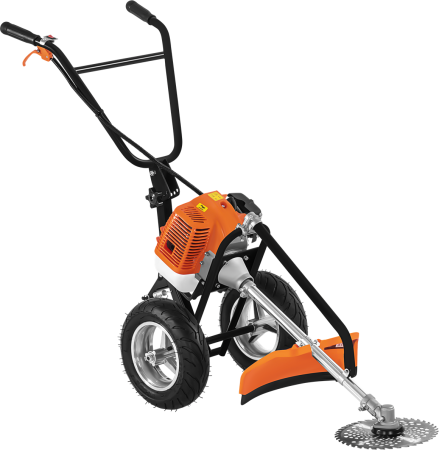 Motocoasa pe roti cu motor benzina 5.2CP si accesorii incluse (KD5188) [5]