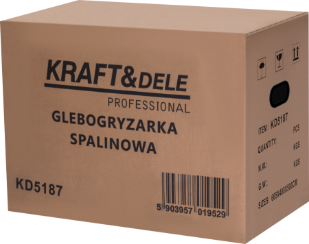 Motocultor benzina, 7 CP cutie de viteze 3600 rpm (KD5187) [19]