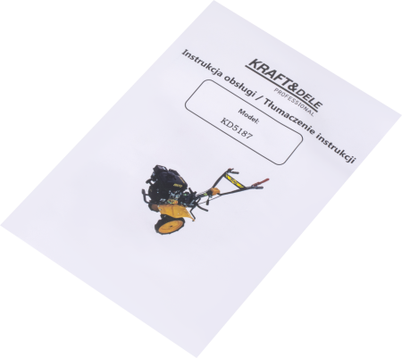 Motocultor benzina, 7 CP cutie de viteze 3600 rpm (KD5187) [17]