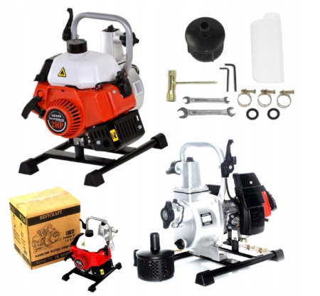 Pompa apa - Motopompa apa 200lmin 2HP motor pe benzina 2 timpi (EC772)