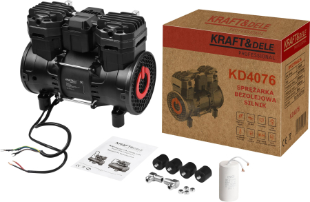 Motor compresor fara ulei 1390W 249L/min 8 bar (KD4076) [13]