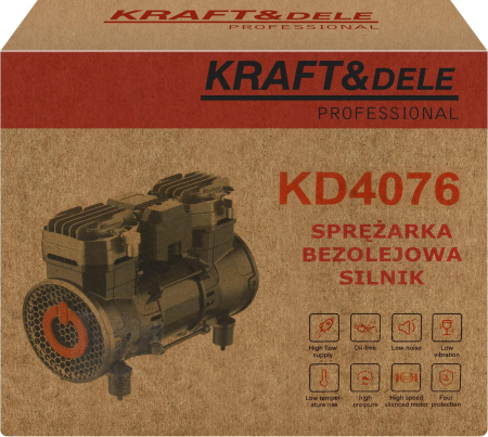 Motor compresor fara ulei 1390W 249L/min 8 bar (KD4076) [11]