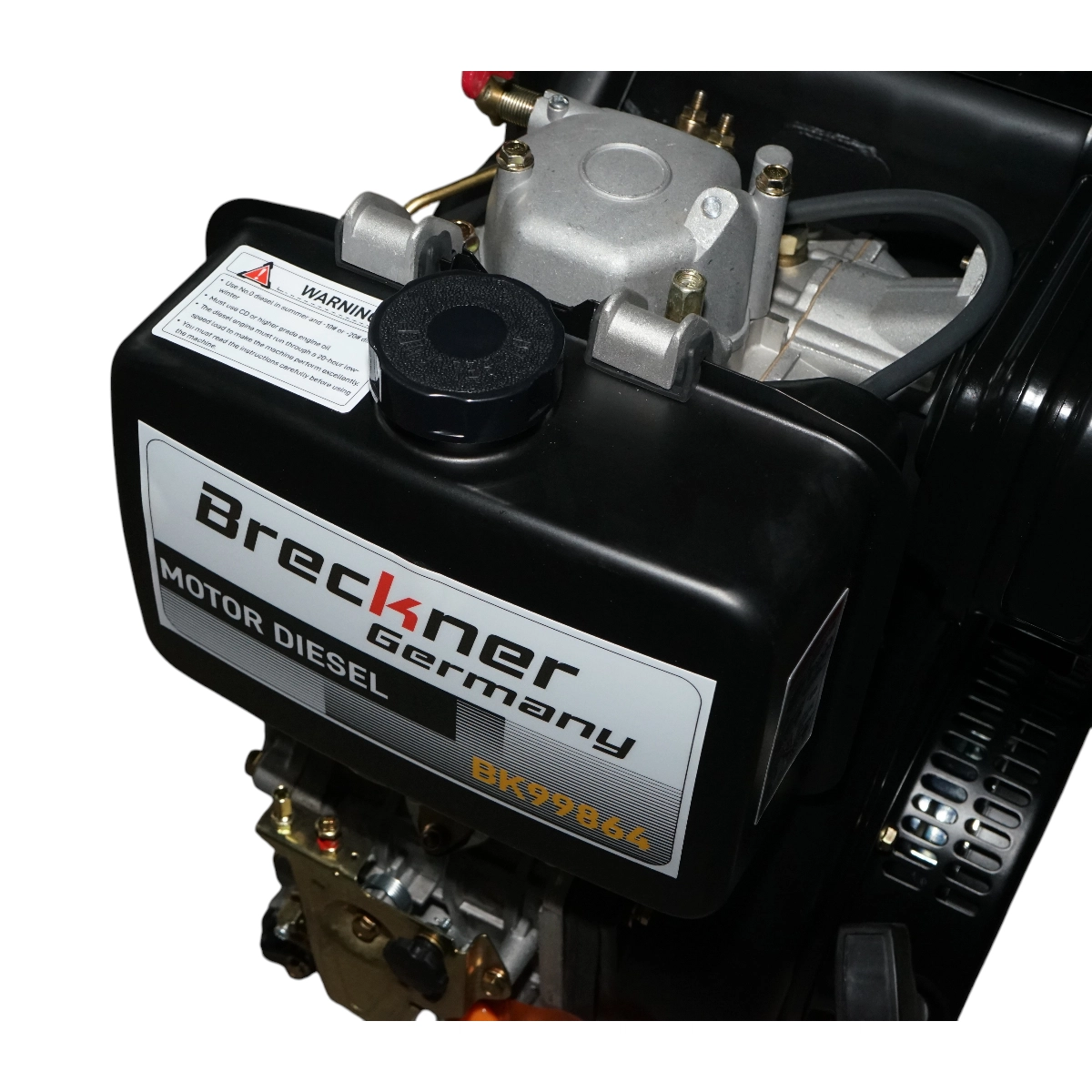 Motor diesel 10CP 186F, 418cc, turatie 3600rpm, ax rotund filetat 25.4mm, pornire sfoara DISUN08 (BK99864) [7]