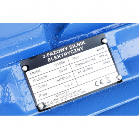 Motor electric 4kW trifazat 380V 400V 1450rpm trifazic (S1004-14) [5]