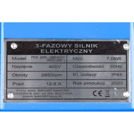 Motor electric 7kW trifazat 380V 400V 2850rpm trifazic (S1007-28) [10]