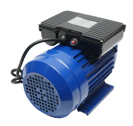 Motor electric monofazat 1100W 220V cu protectie termica stator 130x90mm 2800rpm (DISPK61) [3]
