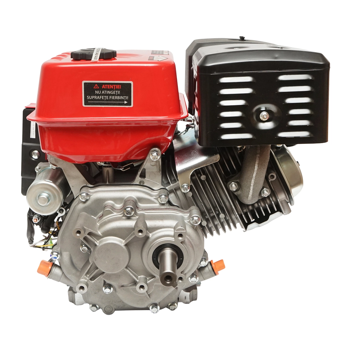 Motor pe benzina 13CP, 4 timpi, ax cu pana 25mm pornire cheie/sfoara, reductor priza (DISLH02) [2]