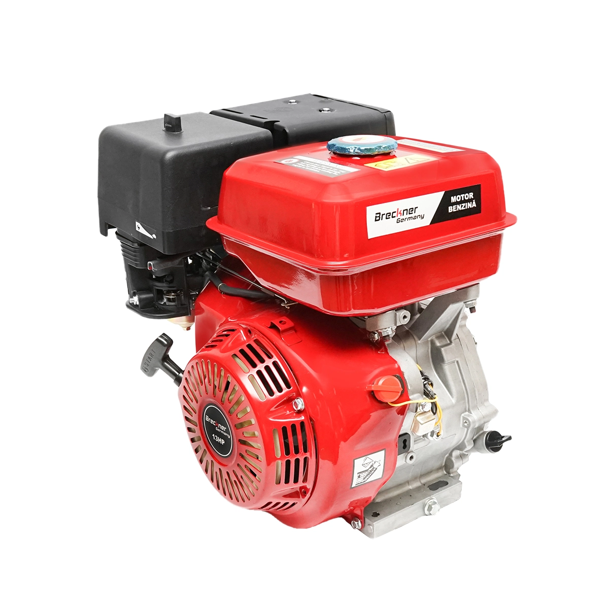 Motoare benzina - Motor pe benzina 13CP, 4 timpi, ax cu pana 25mm pornire sfoara DISFB99 (BK98455)